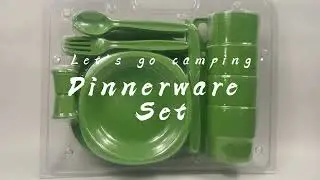 4-Person Camping Tableware Set