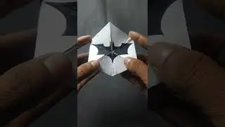 Drawing Unique Style Superhero Logo #shorts