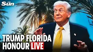 LIVE: Trump attends ceremony to rename Florida road 'President Donald J. Trump Boulevard'