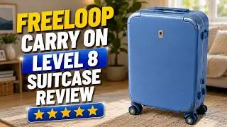 Is LEVEL 8 The Best Carry On Luggage? | Freeloop Carry On Review + Giveaway
