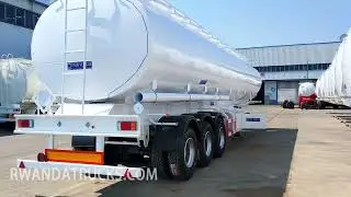 3 Axle Diesel Fuel Tank Trailer for Sale in Rwanda