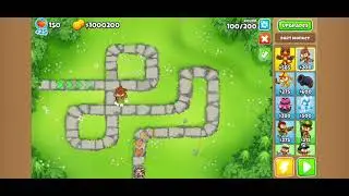 BTD6 - Dart Monkey Paragon (Apex Plasma Master) VS BAD Round 100 - V27.0
