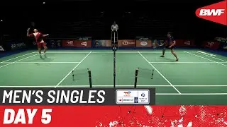 TotalEnergies BWF Sudirman Cup 2021 | Max Weisskirchen (GER) vs Glen Lefoll (TAH) | Group B
