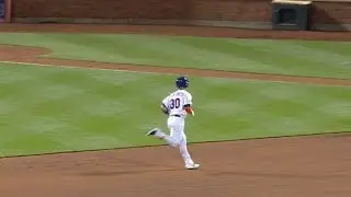Conforto mashes solo homer to right-center