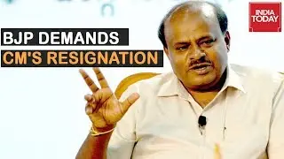 BJP Demands CM Kumaraswamy's Resignation Claiming That Cong-JDS Govt Is Minority Now
