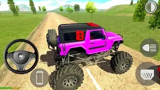 Monster Thar Truck Village Extreme Offroad Power Drive|Indian Car Simulator & Indian Bike Driving 3D