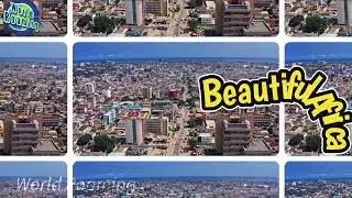 Part 1 Discovery of Accra, capital of Ghana. Aerial view of Kwame Nkrumah Interchange #accra #ghana