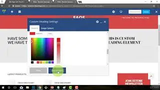 65   Configuring Pages FAQ Page 1 of 2   Build eCommerce and Brand Sites to Start Working fr