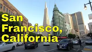 San Francisco's Lombardi Street, Little Italy, Financial District - 1 hour evening drive