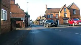 Cycling through Tean, 12.15pm, December 2025