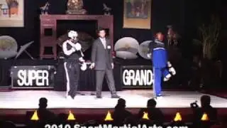 Meghan Hamilton v Colbey Northcutt - Girls MW continuous sparring (N-101) - 2009 NBL Supergrands