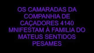 O MATEUS PARTIU