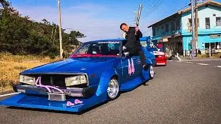 Best Bosozoku and Grachan Japan Cars of 2024 | Part 1. Straight Pipe Exhaust