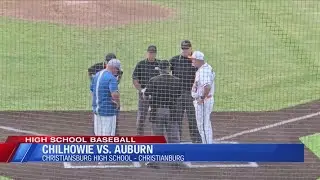Auburn beats Chilhowie in the Class 1 Baseball Quarterfinals, 7-2