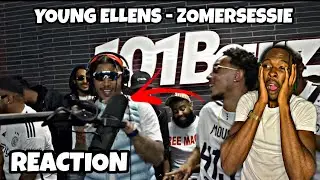 AMERICAN REACTS TO DUTCH DRILL RAP | Young Ellens | Zomersessie 2023 | 101Barz