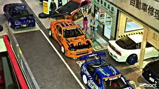 Import Racer Werkstatt Diorama 1:64 Scale Silvia s 🔥🔥#diecastcollectors1_64 #mortaldiecast 