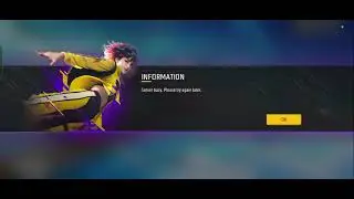 Server busy FF