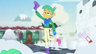 My Little Pony Equestria Girls Getting Prepared For a Snowball Fight Scene! Sparta Remix Extended