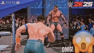 Wwe 2K25- 6-MAN ELIMINATION CHAMBER MATCH | WorldHeavyweight Championship | Full Match Gameplay