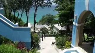 Sandals LaToc St Lucia view from Emerald Isle private sundeck oceanview room