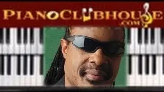 🎹  RIBBON IN THE SKY - STEVIE WONDER - easy piano lesson gutorial lesson & lyrics ♫