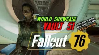 Fallout 76 - Vault 51 Quick Guide, keycard and Boss.