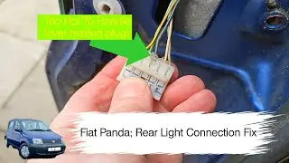 And Now For Something Completely Different  Fiat Panda Rear Light Fix