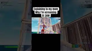 POV: Explaining to my mom why I was screaming at 3AM #fortnite #fortniteclips #funny #shorts