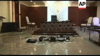 Angry protesters storm Syria embassy following Homs assault