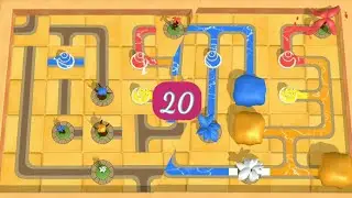 Water Connect Puzzle Game Level - 20 walkthrough