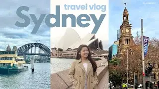 sydney travel vlog 🇦🇺 | opera house, bondi beach, aussie brunch ☕️