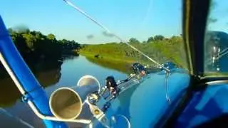Navigating the Yazoo River in a Steerman