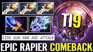 TI9 WTF Gyrocopter x3 Divine Comeback - Dota 2 International 2019 Epic Play so Far