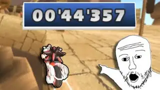 [SSASR Wii TAS] Sandy Drifts TT (Glitchless) - 0:44.357