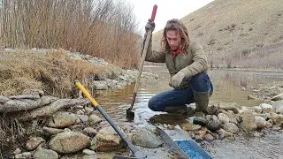 ASMR 2 DAYS of Gold Mining in my DIY camper. Beautiful Idaho Scenery