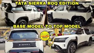 Tata Sierra BASE TO TOP Modification | Fully Loaded ROQ Edition | Carwire India
