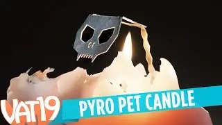 PyroPet: Candle with a Skeleton