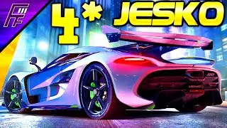 ПРИЗРАК К ПОБЕДЕ С КОРОЛЕМ!! Koenigsegg Jesko (4* Ранг 4320) Asphalt 9 Многопользовательская игра