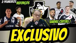 🚨TERÇA AGITADA  NO VASCO! SAÍDAS E CHEGADAS NO MERCADO DA BOLA ULTIMAS NOTICIAS DO VASCO.