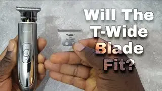 Kemei 129 with Wahl T-Wide Blade