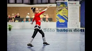 Mažoretky ROYAL • Sólo baton deti 2019 