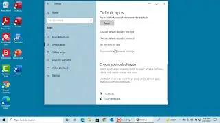 Как изменить приложение по умолчанию для открытия определенного типа файла в Windows 10