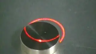 Lasermarkierung auf Titan mit unterschiedlichen Parameter - Lasermaxx GALVO easy