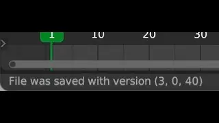 ADD-ON: Show version of the saved blend file