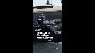 Israeli Police Detain Gaza Flotilla Activists
