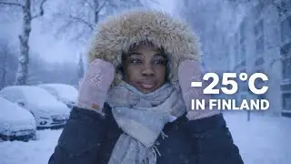 &ldquo;Life in Finland During Extreme Winter ❄️ |Coldest Winter Dark Mornings, Frozen Rivers & Daily Life&rdquo;