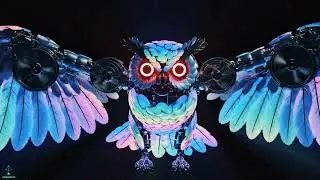 3D HOLOGRAM: 🌈 ROBOT HYBRID ANIMALS - 7 COLOR LIGHT SPECTACLE! ✨