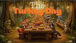 Happy Thanksgiving From The Swamp #animation #blessed #grateful #alligator #cartoon #turkey