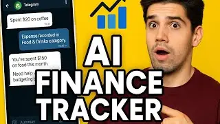 I built an AI personal finance tracker telegram bot by using n8n automation