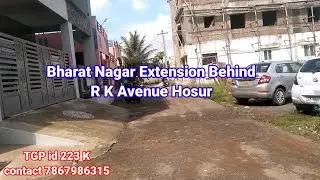house site sale at bharath nagar extension behind R.K avenue /TGP id 223 K